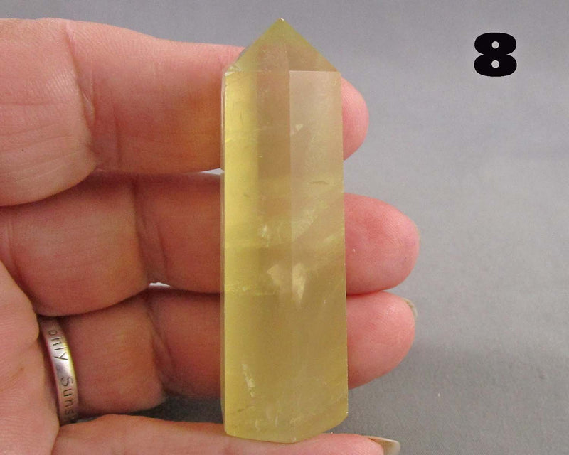 You Choose!  Gemstone Towers - Citrine or Clear Quartz