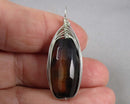 Agate Gemstone Pendant (Vintage) H048-6