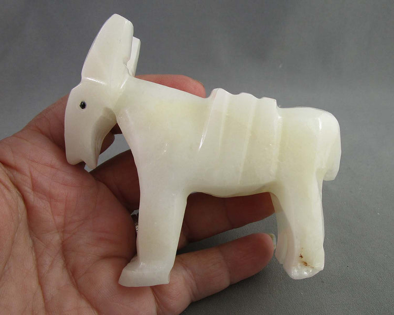Onyx Stone Donkey 1 pc B128-4