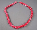 Pink Shell Necklace (Vintage) H049-7