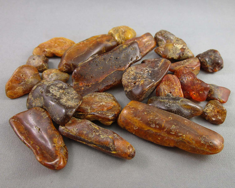 You Choose! Natural Amber Stones (Drilled) DROP 1
