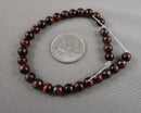 Red Tiger Eye Bead Strand Round Various Sizes