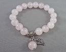 Rose Quartz Gemstone Bracelet Z016