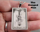 You Choose!  Stainless Steel Major Arcana Tarot Card Pendants!