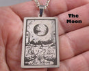 You Choose!  Stainless Steel Major Arcana Tarot Card Pendants!