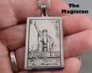 You Choose!  Stainless Steel Major Arcana Tarot Card Pendants!