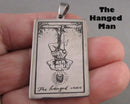 You Choose!  Stainless Steel Major Arcana Tarot Card Pendants!