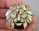 Lee Sands Coral Lion Head Pendant H056-11