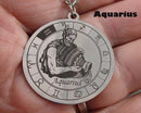 You Choose! Stainless Steel Zodiac Symbol Pendants!