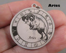 You Choose! Stainless Steel Zodiac Symbol Pendants!