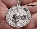 You Choose! Stainless Steel Zodiac Symbol Pendants!