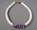 White Shell Bracelet (Vintage) H056-25