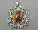 Tiger Eye Gemstone Pendant H005-9