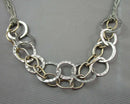 Silver Tone Statement Necklace Vintage H005-13