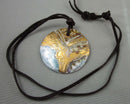 Pretty Ceramic Pendant Necklace H005-19