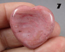 You Choose!  Gemstone Heart Worry Stones