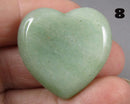 You Choose!  Gemstone Heart Worry Stones