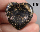 You Choose!  Gemstone Heart Worry Stones