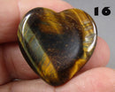 You Choose!  Gemstone Heart Worry Stones