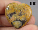 You Choose!  Gemstone Heart Worry Stones