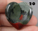 You Choose!  Gemstone Heart Worry Stones