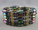 Magnetic Rainbow Hematite Bracelet (Vintage) H057-1