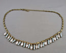 Rhinestone Statement Necklace Vintage H057-11