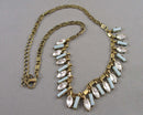 Rhinestone Statement Necklace Vintage H057-11
