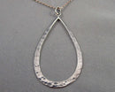 925 Sterling Silver Pendant Necklace (Vintage) H058-18