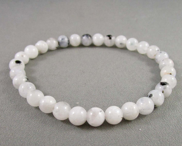 Rainbow Moonstone Gemstone Bracelet 1pc E018