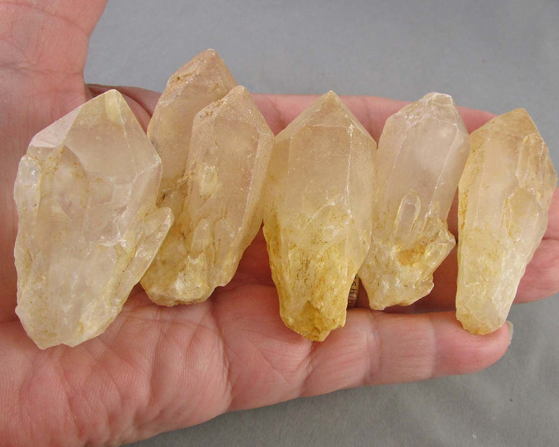 You Choose!  Tangerine Quartz Crystals