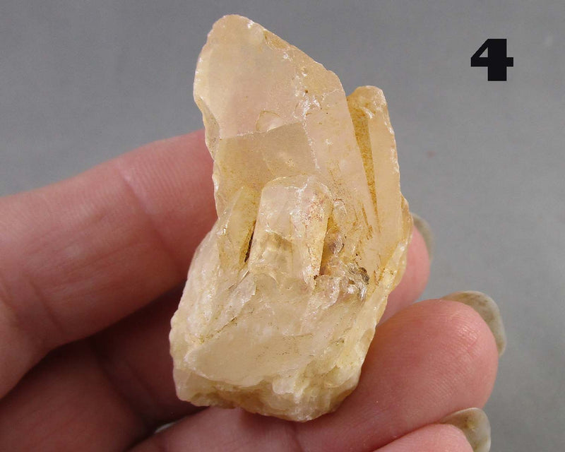 You Choose!  Tangerine Quartz Crystals