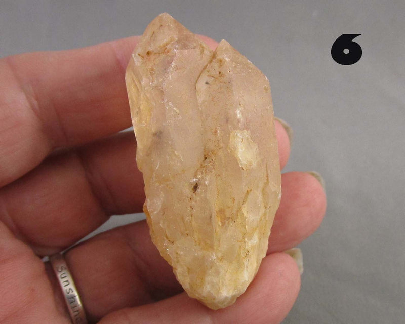 You Choose!  Tangerine Quartz Crystals