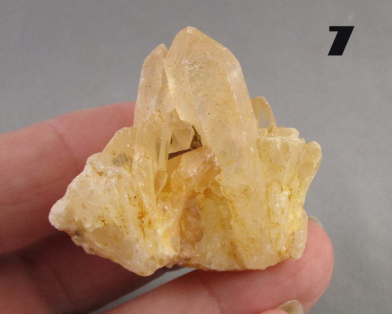You Choose!  Tangerine Quartz Crystals