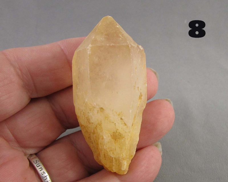 You Choose!  Tangerine Quartz Crystals