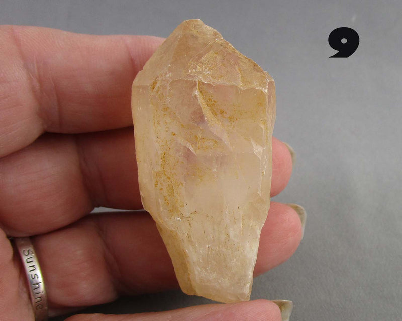 You Choose!  Tangerine Quartz Crystals