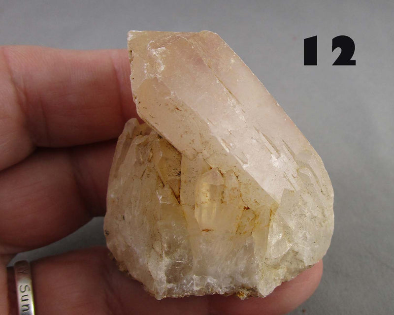 You Choose!  Tangerine Quartz Crystals