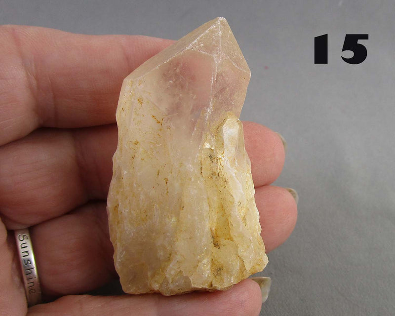 You Choose!  Tangerine Quartz Crystals