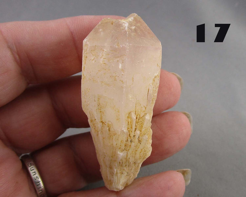 You Choose!  Tangerine Quartz Crystals