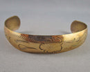Brass Bangle (Vintage) H069-7