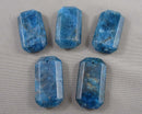 Blue Apatite Drilled Cabochon 28x15mm 1pc C735