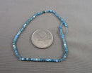 Blue Apatite Beads Cube 2mm (C740)