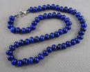Blue Quartz Necklace 19" Z028