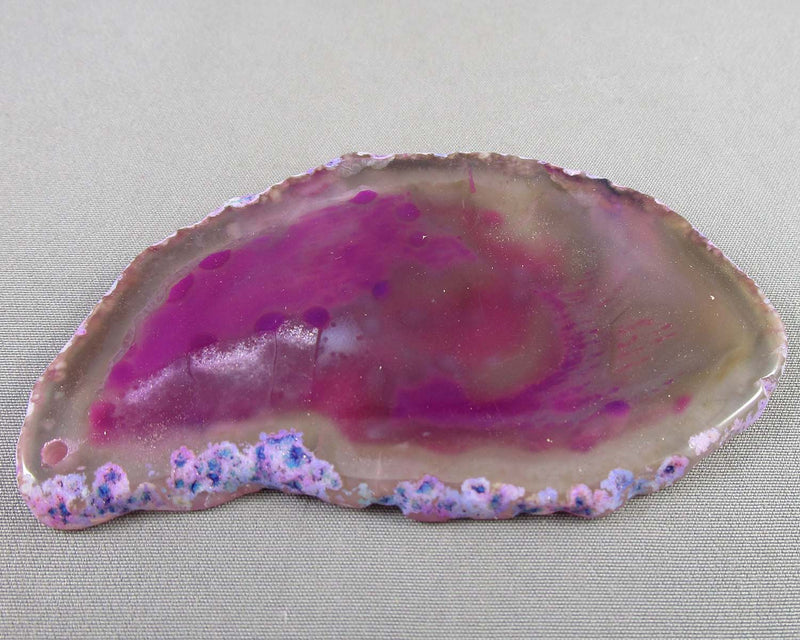 Agate Polished Slice (Drilled) 1pc B029-3