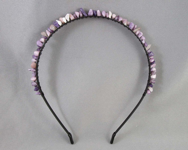 Amethyst Head Band 1pc Z088