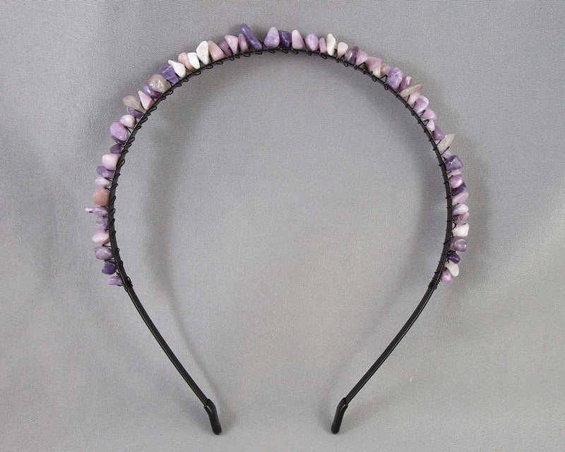 Amethyst Head Band 1pc Z088