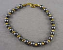 Hematite Gemstone Bracelet (Vintage) H070-11