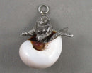 Mermaid Shell Pendant (Vintage) H070-13