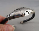 925 Sterling Silver Cuff Bracelet (Vintage) H072-3