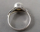 Pearl Ring 925 Sterling Silver Size 5 (Vintage) H072-8